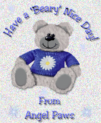 Have a "Beary" Nice Day - From Angel Paws