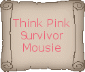 Think Pink - Survivor Mousie
