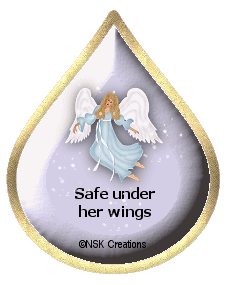 Safe under her wings
