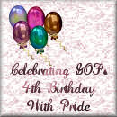 Celebrating GOF's 4th Birthday With Pride