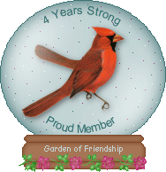4 Years Strong - Proud Member Garden of Friendship