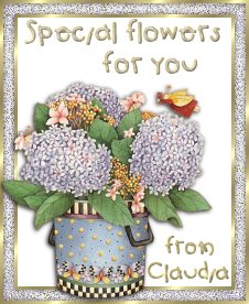 Special flowers for you from Claudia