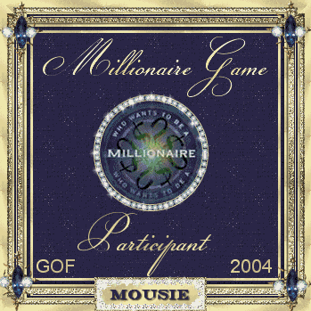 Millionaire Game Participant - GOF 2004 - Mousie