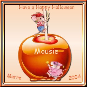 Have a Happy Halloween Mousie - Marre 2004