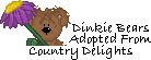 Dinkie Bear Adopted From Country Delights