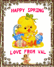 Happy Spring - Love from Val