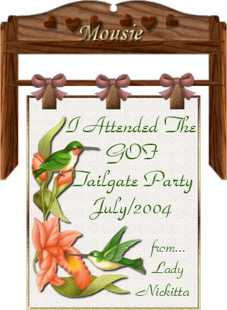 Mousie - I Attended the GOF Tailgate Party July 2004 - from Lady Nickitta