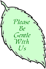 Please Be Gentle With Us