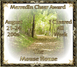 Merredin Cheer Award August 21-24, 206 - I Cheered All Week - The Mouse House