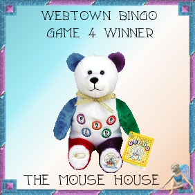 Web Town Bingo Game 4 Winner - The Mouse House